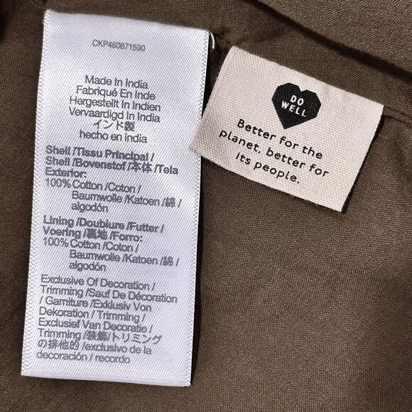 Madewell Brown Floral Midi Dress - Picture 9 of 12